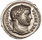 Pièce Monnaie Constantius