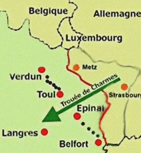 Langres et la Trou�e de Charmes